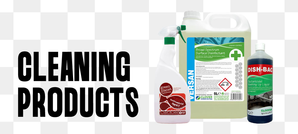 cleaning products for fish and chip shops