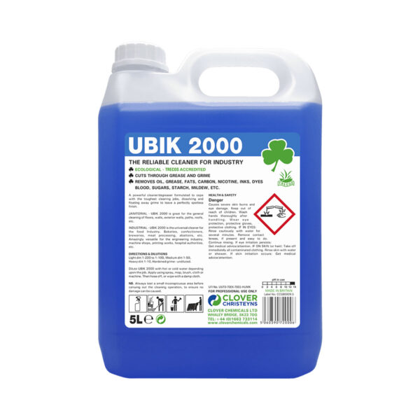 clover chemicals ubik 2000 cleaner